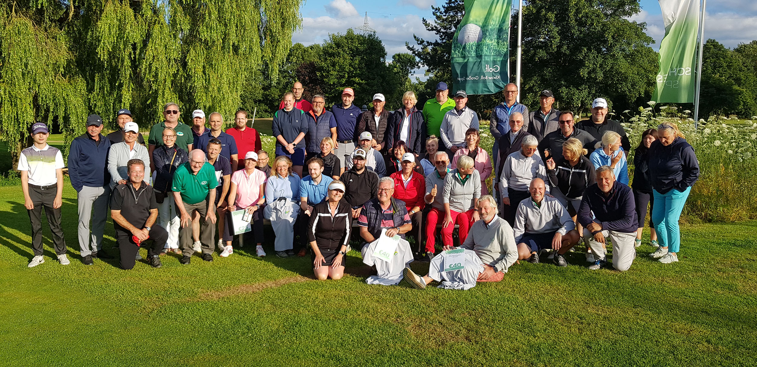 Quer durch Quickborn An der Pinnau 27 Loch Golfplatz vor